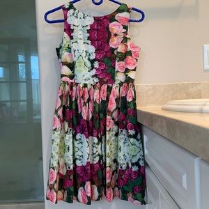 cute floral printed dress